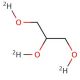 Glycer(ol-d3) (CAS 7325-16-8) - chemical structure image