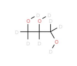 Glycerol-d8 (CAS 7325-17-9) - chemical structure image