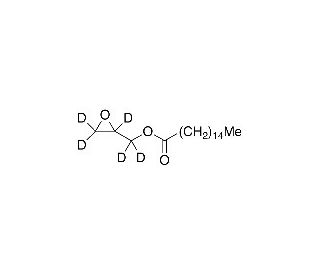 Glycidyl palmitate-d5 - chemical structure image