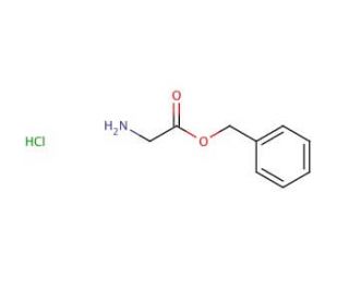 Glycine Benzyl Ester Hydrochloride (CAS 2462-31-9) - chemical structure image
