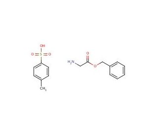 Glycine Benzyl Ester, p-Toluenesulfonate (CAS 1738-68-7) - chemical structure image