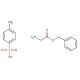 Glycine benzyl ester p-toluenesulfonate salt (CAS 1738-76-7) - chemical structure image