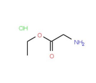 Glycine ethyl ester hydrochloride (CAS 623-33-6) - chemical structure image