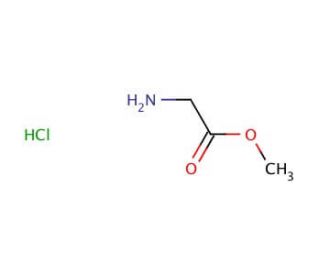 Glycine methyl ester hydrochloride (CAS 5680-79-5) - chemical structure image