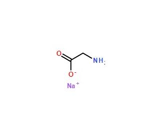 Glycine sodium salt (CAS 6000-44-8) - chemical structure image