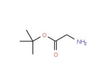 Glycine tert-butyl ester (CAS 6456-74-2) - chemical structure image