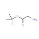 Glycine tert-butyl ester (CAS 6456-74-2) - chemical structure image