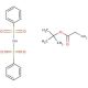 Glycine tert-butyl ester dibenzenesulfonimide salt (CAS 77284-30-1) - chemical structure image
