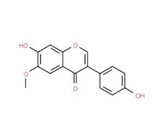 Glycitein (CAS 40957-83-3) - chemical structure image