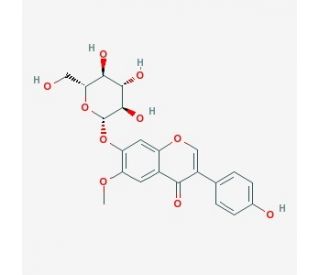 Glycitin (CAS 40246-10-4) - chemical structure image