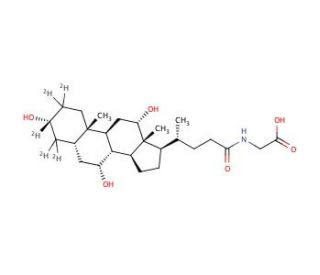 Glycocholic Acid-d5 (CAS 475-31-0 (unlabeled)) - chemical structure image