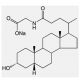 Glycolithocholic acid sodium salt (CAS 24404-83-9) - chemical structure image