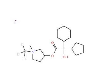 Glycopyrrolate Iodide-d3(Mixture of Diastereomers) - chemical structure image