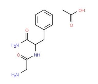 Glycyl-L-Phenylalaninamide (CAS 13467-26-0) - chemical structure image