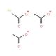 Gold(III) acetate (CAS 15804-32-7) - chemical structure image