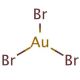 Gold(III) bromide (CAS 10294-28-7) - chemical structure image