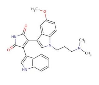 G&ouml; 6983 (CAS 133053-19-7) - chemical structure image