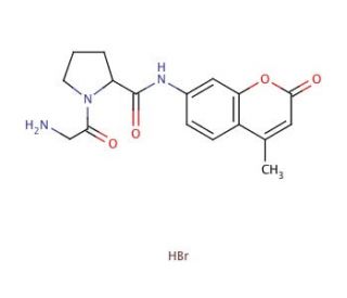 GP-AMC, Fluorogenic Substrate (CAS 115035-46-6) - chemical structure image