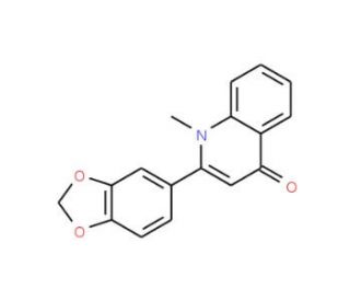 Graveoline (CAS 485-61-0) - chemical structure image