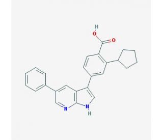 GSK 650394 (CAS 890842-28-1) - chemical structure image