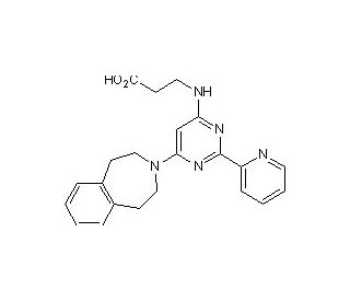GSK J1 (CAS 1373422-53-7) - chemical structure image