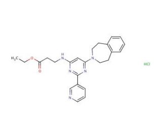 GSK-J5 Hydrochloride - chemical structure image