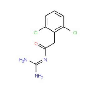 Guanfacine (CAS 29110-47-2) - chemical structure image