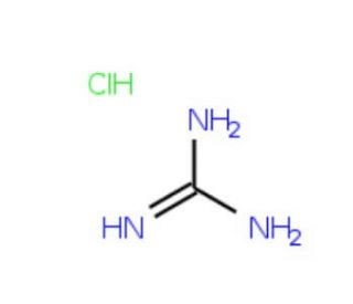 Guanidine-<sup>13</sup>C, <sup>15</sup>N3 hydrochloride (CAS 285977-73-3) - chemical structure image