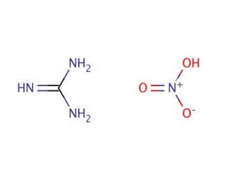 Guanidine nitrate (CAS 506-93-4) - chemical structure image