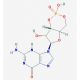 Guanosine 3′,5′-cyclic monophosphate (CAS 7665-99-8) - chemical structure image