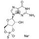 Guanosine-3′,5′-cyclic Monophosphothioate, Sp-Isomer sodium salt (CAS 86562-10-9 (non-salt)) - chemical structure image