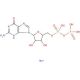 Guanosine 5′-diphosphate sodium salt (CAS 7415-69-2) - chemical structure image