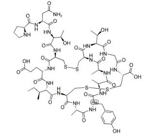 Guanylin (rat, mouse) (CAS 144940-98-7) - chemical structure image