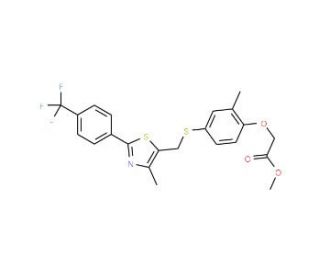 GW 501516 Methyl Ester (CAS 317318-69-7) - chemical structure image