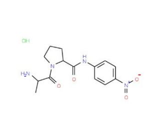 H-Ala-Pro-pNA HCl (CAS 65022-17-5) - chemical structure image