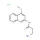 H-beta-Ala-4MbetaNA HCl (CAS 100900-08-1) - chemical structure image