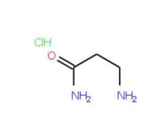 H-beta-Ala-NH2 hydrochloride (CAS 64017-81-8) - chemical structure image