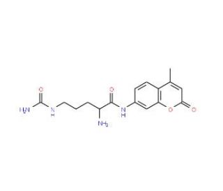 H-Cit-AMC(Trifluoroacetate salt) (CAS 93753-78-7) - chemical structure image