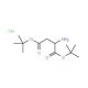 H-D-Asp(tBu)-OtBu Hydrochloride (CAS 135904-71-1) - chemical structure image