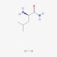 H-D-Leu-NH2 hydrochloride (CAS 80970-09-8) - chemical structure image