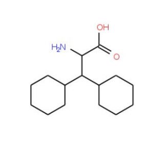 H-DL-Ala(dicyclohexyl)-OH (CAS 274262-70-3) - chemical structure image