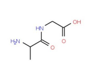 H-DL-Ala-Gly-OH (CAS 1188-01-8) - chemical structure image