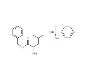 H-DL-Leu-OBzl TosOH (CAS 200123-51-9) - chemical structure image