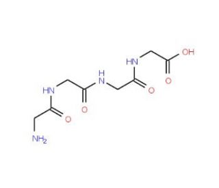 H-Gly-Gly-Gly-Gly-OH (CAS 637-84-3) - chemical structure image