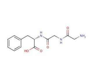 H-Gly-Gly-Phe-OH (CAS 6234-26-0) - chemical structure image