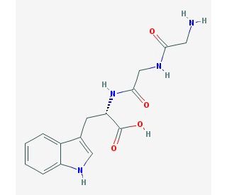 H-Gly-Gly-Trp-OH (CAS 20762-32-7) - chemical structure image