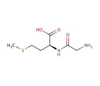 H-Gly-Met-OH (CAS 554-94-9) - chemical structure image