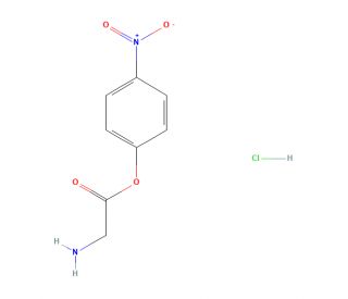 H-Gly-ONp Hydrochloride (CAS 16336-29-1) - chemical structure image
