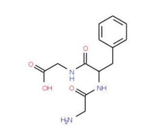 H-Gly-Phe-Gly-OH (CAS 14656-09-8) - chemical structure image