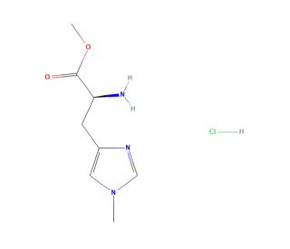 H-His(1-Me)-OMe HCl (CAS 57519-09-2) - chemical structure image